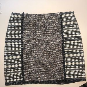 Loft Outlet Patterned Pencil Skirt